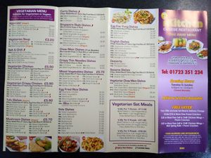 *2022 menu* Vegan & veggie side 💚🌿 at Ikitchen Chinese Takeaway in Scarborough