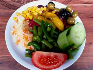 Salat vom Buffet at Kytaro in Hannover