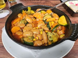 Griechisches Chili sin Carne (lecker scharf) 😋 at Kytaro in Hannover