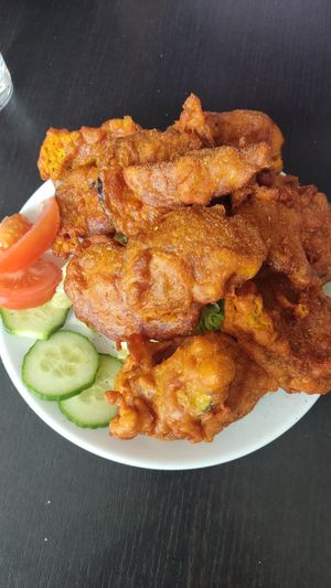 Homemade pakora - delicious and fresh at Mirch Masala in Clonakilty