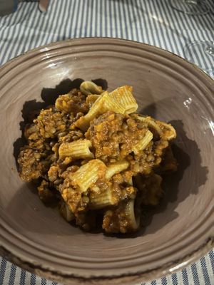 lentil bolognese   at Matre in Gallipoli
