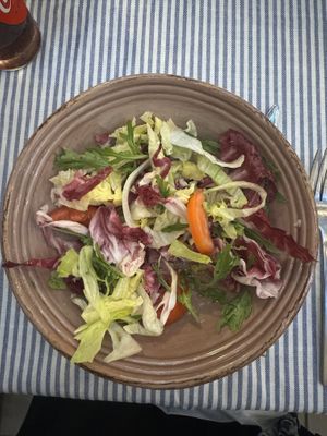 Salad with lemon dressing   at Matre in Gallipoli