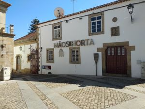 Outside of the restaurant. at Mãos de Horta in Castelo Branco