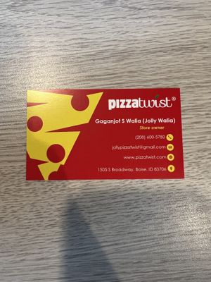   at Pizza Twist in Boise