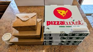 Delivery - Vegan Pizzas in Clearly Marked Boxes! at Pizza Twist in Boise