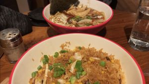 Ramen and Fried Rice  at Gaku Ramen in Burlington