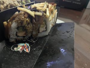 Maki veggie saltado  at Roll Up Happy Makis in Lima