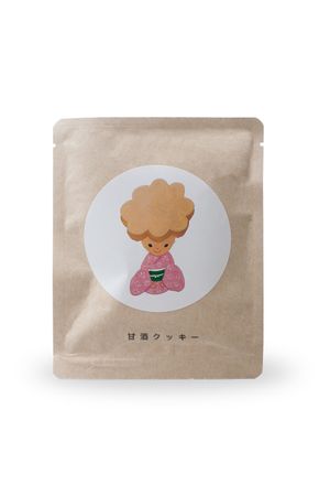 Amazake cookie
Lightly scented malt aroma
No eggs, dairy products, wheat flour, the three major allergens and animal ingredients are used. at Nogi in Sanuki