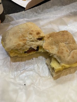 Vegan BEC   at Gregory's Coffee in New York City