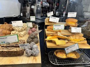   at Gregory's Coffee in New York City