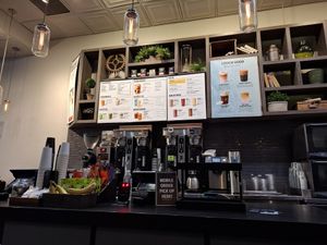 Inside at Gregory's Coffee in New York City