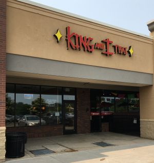 Exterior June 2023 at King and I Thai in Mendota Heights