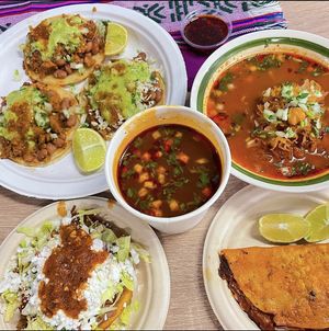 Authentic and 100% vegan  at Viva Vegan Tacos in Upland