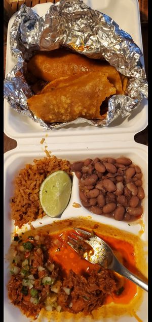 Birria Plate at Viva Vegan Tacos in Upland
