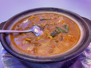 Curry fish 咖喱余  at Man Yuan Fang in Malacca