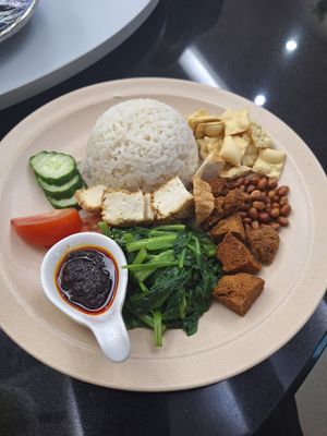 Nasi Lemak at Man Yuan Fang in Malacca