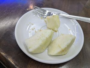 Seasoned Unripened Guava at Man Yuan Fang in Malacca