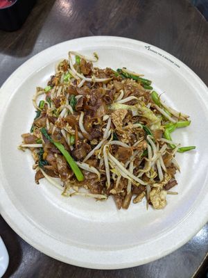 Rice noodles at Man Yuan Fang in Malacca