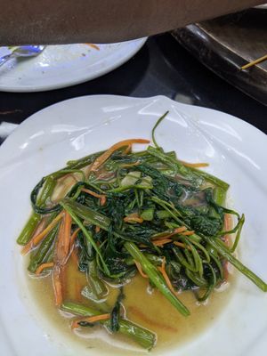 Kang Kong Vegetable at Man Yuan Fang in Malacca