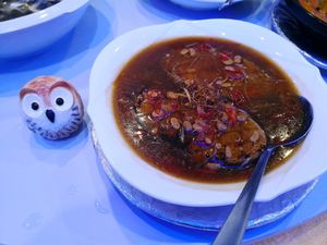 Vegetarian Fish at Man Yuan Fang in Malacca