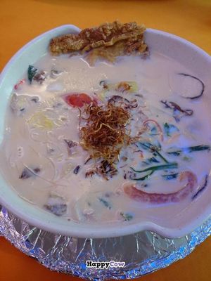 yam noodle soup at Man Yuan Fang in Malacca