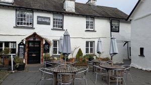 Minstrels Tearooms at Minstrels Gallery Tearoom in Hawkshead