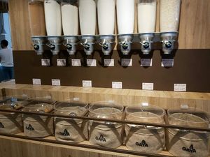 Flours at Gaya Veggie Market in Lisbon