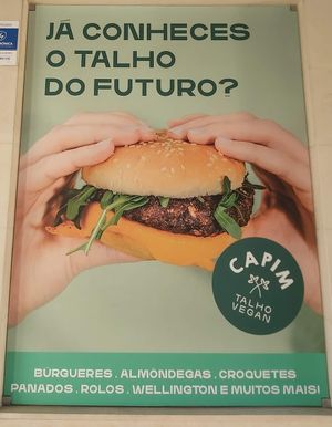 Vegan Butcher at Gaya Veggie Market in Lisbon