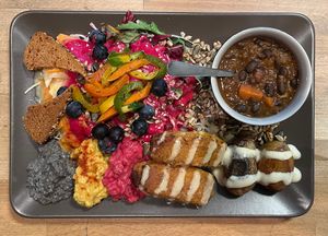 Lunsjtallerken  11 November 2022, delicious as always.  at Erlings in Trondheim