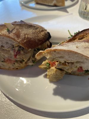 “Chicken” baguette   at Slow Hands in Hagersten
