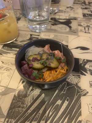 Tsukemono pickles  at Yamu Yamu in Worthing