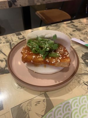 The KFT bao bun  at Yamu Yamu in Worthing