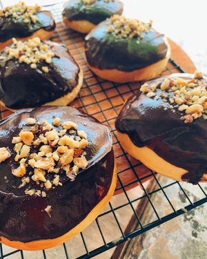 Berlinas de chocolate at Bocagua in Mallorca