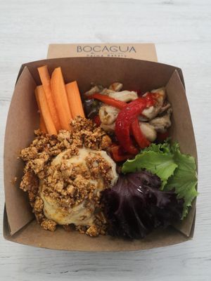 Platos del día vegetarianos y veganos at Bocagua in Mallorca