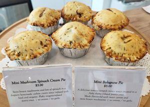 Mini pie at Lilac Oak in Central Singapore