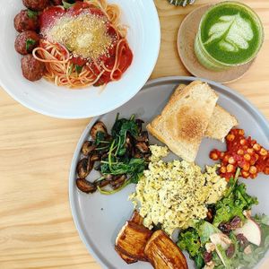 Seasonal christmas specials #Veganuary at Lilac Oak in Central Singapore