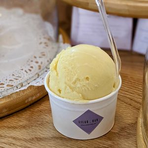 Mango Sorbet at Lilac Oak in Central Singapore