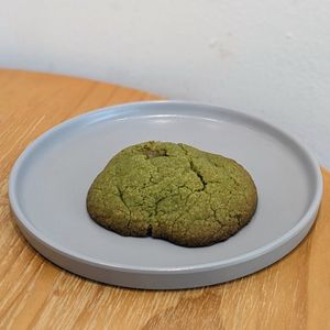 Vegan Matcha Mochi Cookie at Lilac Oak in Central Singapore