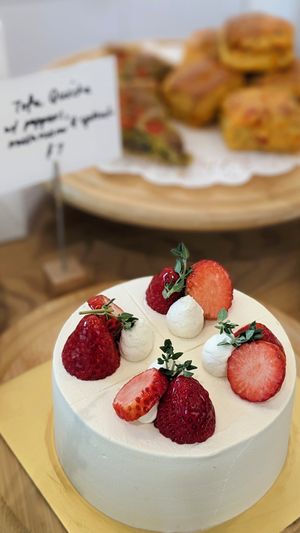 Collab w Radeau Vegan - Berries Vanilla Chantilly Cake at Lilac Oak in Central Singapore