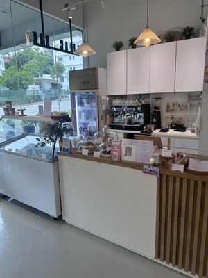 Counter   at Lilac Oak in Central Singapore