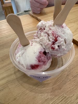 Raspberry ripple   at Lilac Oak in Central Singapore