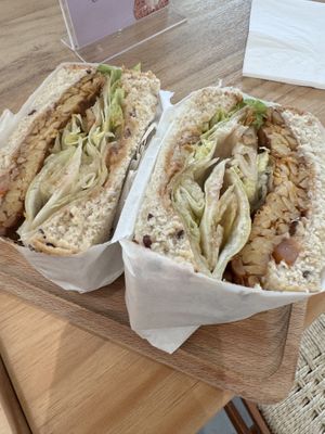 Tempeh blt   at Lilac Oak in Central Singapore
