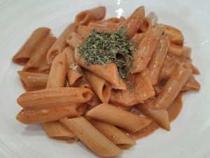 gochujiang rose penne at Lilac Oak in Central Singapore