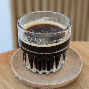 Vegan Hot Black at Lilac Oak in Central Singapore