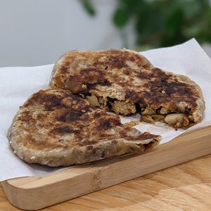 Vegan Chinese No Meat Pie at Lilac Oak in Central Singapore