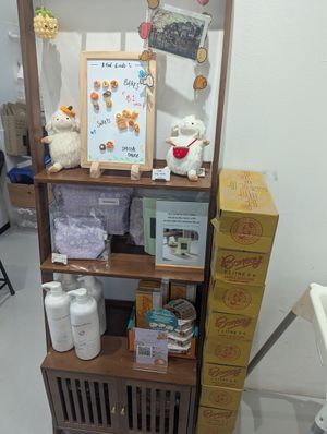 Gift selection at Lilac Oak in Central Singapore