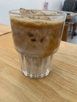 Great coffeee  at Lilac Oak in Central Singapore