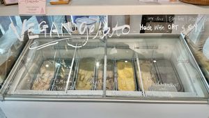 Vegan gelato   at Lilac Oak in Central Singapore