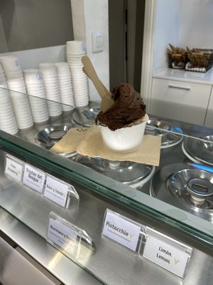   at Vincis Heladería in Barcelona