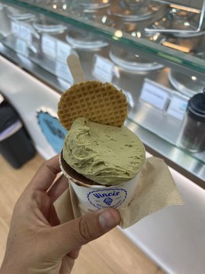   at Vincis Heladería in Barcelona